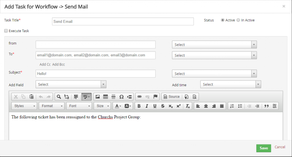 Vtiger tips and tricks sending a group email in workflow boru inc 