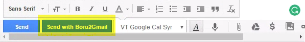 Send with Boru2Gmail
