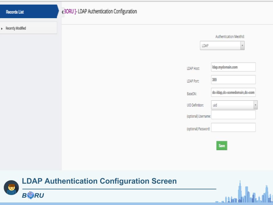Vtiger LDAP Authentication Module - Boru Apps